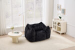 Giant Bean Bag Chair with pillow, Comfy Large Bean Bag Chairs for Adults and Kids, Faux Fur Floor So - Image 22
