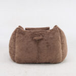 Giant Bean Bag Chair for Adults &Kids Faux Fur Bean Bag Sofa Chairs with Pillow &Ottoman, Comfy Read - Image 11