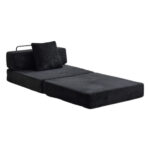 Floor Couch,Compression Sofa,Convertible Floor Sofa Bed-with Pillow Back Support Armrest,Comfy Singl - Image 11