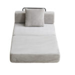 Floor Couch,Compression Sofa,Convertible Floor Sofa Bed-with Pillow Back Support Armrest,Comfy Singl - Image 10