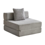 Floor Couch,Compression Sofa,Convertible Floor Sofa Bed-with Pillow Back Support Armrest,Comfy Singl - Image 13