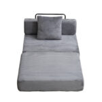 Floor Couch,Compression Sofa,Convertible Floor Sofa Bed-with Pillow Back Support Armrest,Comfy Singl - Image 9