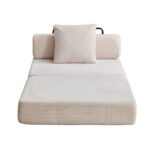Floor Couch,Compression Sofa,Convertible Floor Sofa Bed-with Pillow Back Support Armrest,Comfy Singl - Image 10