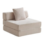 Floor Couch,Compression Sofa,Convertible Floor Sofa Bed-with Pillow Back Support Armrest,Comfy Singl - Image 16