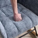 Rocking Chair Nursery with Airbag, Comfy Nursery Rocking Reading Chair Indoor, Cozy Upholstered Glid - Image 13
