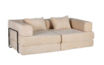 Compression Sofa,Convertible Floor Sofa Bed with Fixed-Shape Frame, Loveseats Boneless Modular Secti - Image 25