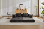 Compression Sofa,Convertible Floor Sofa Bed with Fixed-Shape Frame, Loveseats Boneless Modular Secti - Image 10