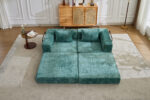 Compression Sofa,Convertible Floor Sofa Bed with Fixed-Shape Frame, Loveseats Boneless Modular Secti - Image 12