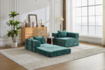 Compression Sofa,Convertible Floor Sofa Bed with Fixed-Shape Frame, Loveseats Boneless Modular Secti - Image 20