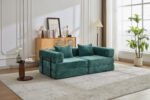 Compression Sofa,Convertible Floor Sofa Bed with Fixed-Shape Frame, Loveseats Boneless Modular Secti - Image 21