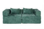 Compression Sofa,Convertible Floor Sofa Bed with Fixed-Shape Frame, Loveseats Boneless Modular Secti - Image 24