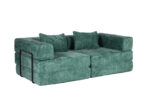 Compression Sofa,Convertible Floor Sofa Bed with Fixed-Shape Frame, Loveseats Boneless Modular Secti - Image 25
