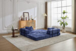 Compression Sofa,Convertible Floor Sofa Bed with Fixed-Shape Frame, Loveseats Boneless Modular Secti - Image 12
