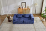 Compression Sofa,Convertible Floor Sofa Bed with Fixed-Shape Frame, Loveseats Boneless Modular Secti - Image 23