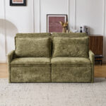 Sofa with Sleep Function Sleep Sofa with Cushions and USB, 3-in-1 Sofa&Couch with 5-Stage Adjustable - Image 2