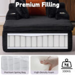 Sleeping sofa boneless floor sofa modern cloud sofa with chaise lounge, comfortable couch for living - Image 5