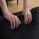 Floor Couch,Compression Sofa,Convertible Floor Sofa Bed-with Pillow Back Support Armrest,Comfy Sleep - Image 10