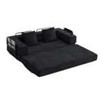 Floor Couch,Compression Sofa,Convertible Floor Sofa Bed-with Pillow Back Support Armrest,Comfy Sleep - Image 22