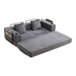 Floor Couch,Compression Sofa,Convertible Floor Sofa Bed-with Pillow Back Support Armrest,Comfy Sleep - Image 27