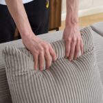 Floor Couch,Compression Sofa,Convertible Floor Sofa Bed-with Pillow Back Support Armrest,Comfy Sleep - Image 20