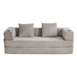 Floor Couch,Compression Sofa,Convertible Floor Sofa Bed-with Pillow Back Support Armrest,Comfy Sleep - Image 23