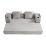 Floor Couch,Compression Sofa,Convertible Floor Sofa Bed-with Pillow Back Support Armrest,Comfy Sleep - Image 27