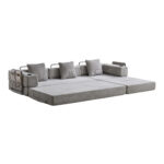 Floor Couch,Compression Sofa,Convertible Floor Sofa Bed-with Pillow Back Support Armrest,Comfy Sleep - Image 25