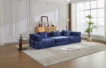 Compression Sofa,Convertible Floor Sofa Bed with Fixed-Shape Frame, Boneless Modular Sectional Sofa, - Image 10