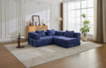 Compression Sofa,Convertible Floor Sofa Bed with Fixed-Shape Frame, Boneless Modular Sectional Sofa, - Image 13