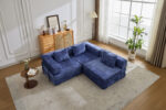 Compression Sofa,Convertible Floor Sofa Bed with Fixed-Shape Frame, Boneless Modular Sectional Sofa, - Image 14