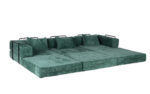 Compression Sofa,Convertible Floor Sofa Bed with Fixed-Shape Frame, Boneless Modular Sectional Sofa, - Image 21