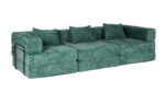 Compression Sofa,Convertible Floor Sofa Bed with Fixed-Shape Frame, Boneless Modular Sectional Sofa, - Image 22