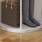 Rotating Shoe Tower with 7 Tiers - 360° Rotating Shoe Rack, Freestanding, Space-Saving for Up To 28 Pairs - Image 15