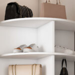 7-Tier Rotating Shoe Rack Tower, 360° Rotating - Freestanding Shoe Rack for 28 Pairs of Shoes, Space-Saving - Image 16