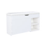 Schuhbank, Flurbank mit aufklappbarem, verstecktem Staufach, Modernes, minimalistisches Design, Geei - Image 17