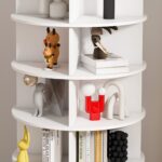 Rotating Shoe Cabinet Tower, 8-Tier Rotating Rack, Freestanding 360° Rotating Shoe Organizer - Image 14