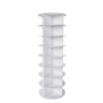 Rotating Shoe Cabinet Tower, 8-Tier Rotating Rack, Freestanding 360° Rotating Shoe Organizer - Image 18
