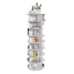 Rotating Shoe Cabinet Tower, 8-Tier Rotating Rack, Freestanding 360° Rotating Shoe Organizer - Image 20