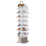 7-Tier Rotating Shoe Stand, Freestanding 360° Rotating Shoe Organizer, Shoe Rack Tower with - Image 21