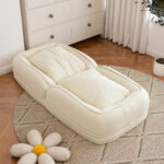 Foldable Ergonomic Sofa Bed for Adults & Pets - 5-Way Adjustable (90°-180°) with 2 - Image 16