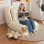 Foldable Ergonomic Sofa Bed for Adults & Pets - 5-Way Adjustable (90°-180°) with 2 - Image 7