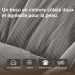 Foldable Ergonomic Sofa Bed for Adults & Pets - 5-Way Adjustable (90°-180°) with 2 - Image 13