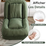 Foldable Ergonomic Sofa Bed for Adults & Pets - 5-Way Adjustable (90°-180°) with 2 - Image 11