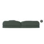 Foldable Ergonomic Sofa Bed for Adults & Pets - 5-Way Adjustable (90°-180°) with 2 - Image 2