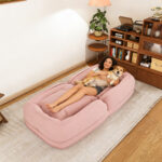 Foldable Ergonomic Sofa Bed for Adults & Pets - 5-Way Adjustable (90°-180°) with 2 - Image 15