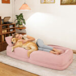 Foldable Ergonomic Sofa Bed for Adults & Pets - 5-Way Adjustable (90°-180°) with 2 - Image 17