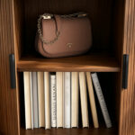 Mid-Century Cylindrical Nightstand with Charging Station (Outlet + 2 USB), Sliding Door & Storage - Round - Image 25