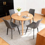 Modern Dining Chairs, PU Leather Dining Chairs with Carbon Steel Legs for Home, Restaurant - Image 22