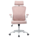 Ergonomic Mesh Office Chair with Adjustable Lumbar Support and Headrest - High-Back Executive Chair - Image 12