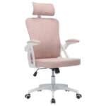 Ergonomic Mesh Office Chair with Adjustable Lumbar Support and Headrest - High-Back Executive Chair - Image 14
